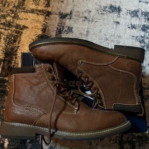 Men's Brown Leather Boots